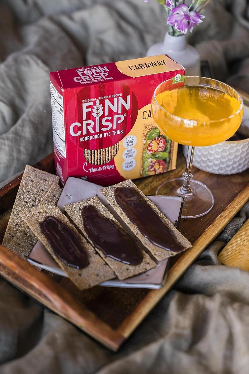 Finn Crisp Sourdough Rye Thins - Caraway Flavor - Image 4